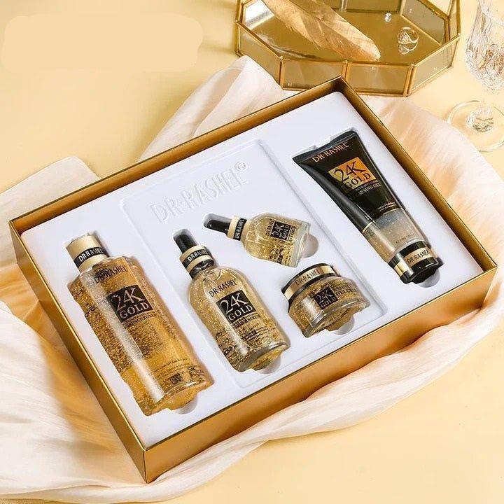 Dr. Rashel 24K Gold Radiance & Anti-Aging Skin Care 5 Piece Set