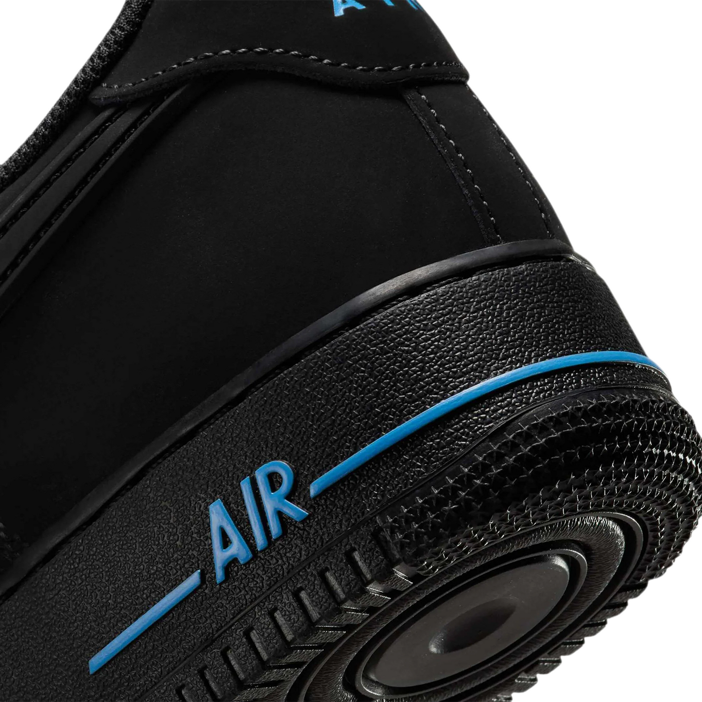 حذاء Nike Air Force 1 Low '07 SE أسود وأزرق جامعي