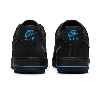 حذاء Nike Air Force 1 Low '07 SE أسود وأزرق جامعي