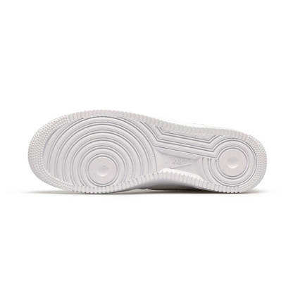 NIKE air Force 1 'Spray Paint Swoosh White Black Grey